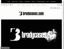 Tablet Screenshot of bradycases.com
